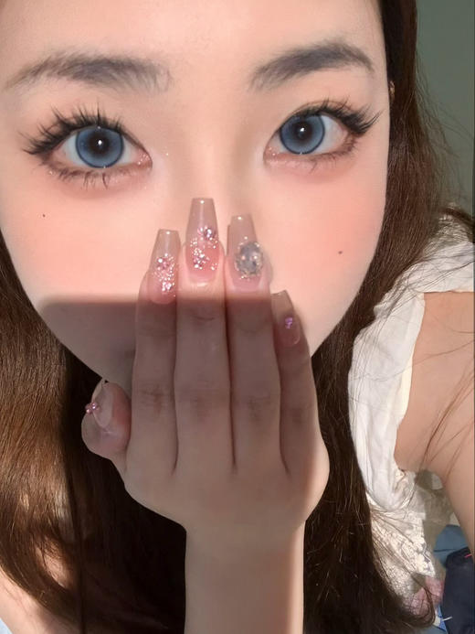 【大直径月抛】陌蓝秋水·Kikicon丨14.5mm（月抛/2片装） 商品图5