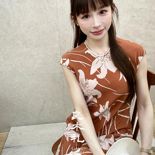 【现货】良木礼真丝连衣裙（2108） 商品图3