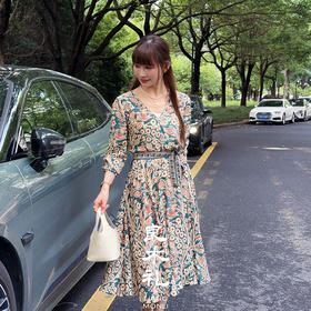 【预售7天】良木礼真丝连衣裙（2122）