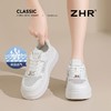 ZHR则则网面透气小白鞋女厚底增高夏季百搭厚底板鞋女薄款休闲鞋 商品缩略图0