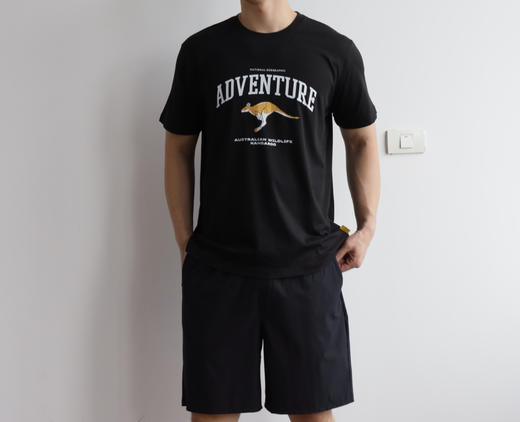 大洋洲袋鼠 N.GEOCRAPH1C 国家D理 圆领T恤 TX555 商品图5