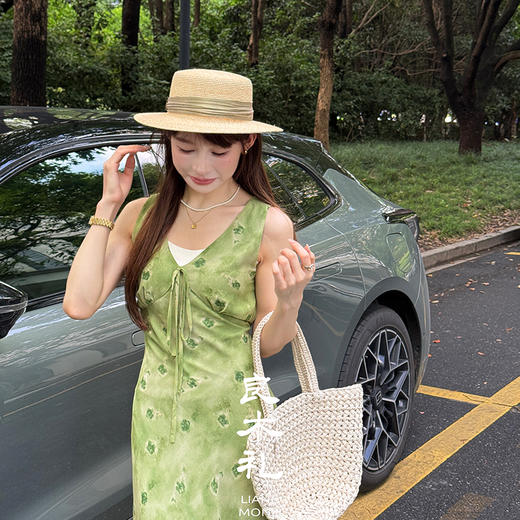 【预售7天】良木礼系带连衣裙（88353） 商品图2