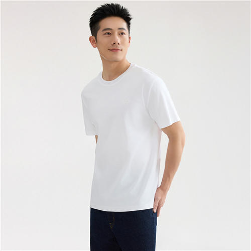 佐丹奴男装SS25商场同款【液氨系列】男士休闲圆领T恤01025204 商品图0