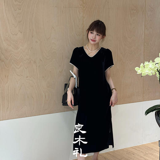 【预售7天】良木礼真丝连衣裙（9615） 商品图1