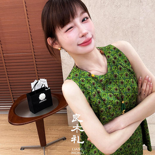 【预售7天】良木礼无袖小衫（挂饰）（17968） 商品图3