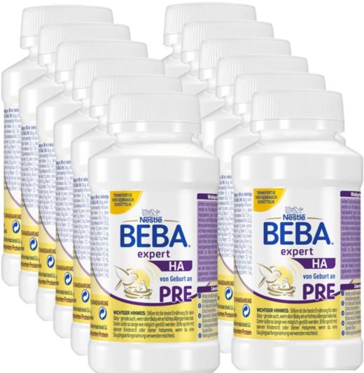 【系统升级中,微信下单优惠】      顺丰常温发货，跨境商品 | 新包装雀巢BEBA EXPERT HA PRE适度水解水奶200ml （效期26年6月） 商品图2