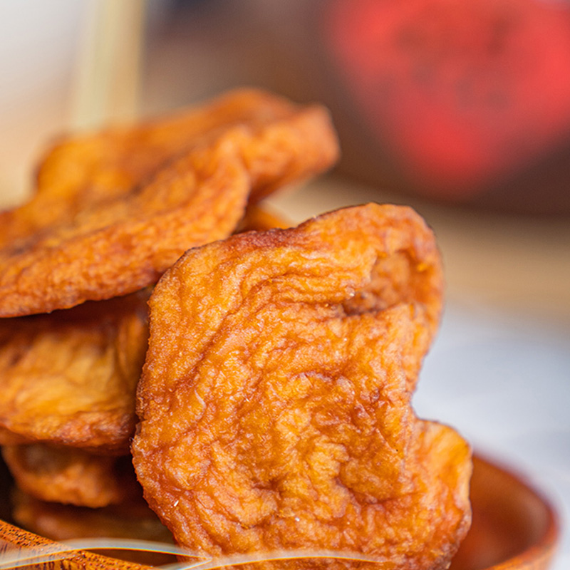 【三蒸三晒苹果肉】红富士制作 8斤鲜果才能出1斤果肉 三蒸三晒保留营养 口感佳AA