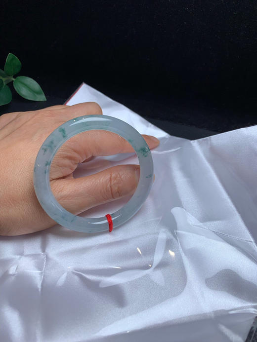 620298，51.5冰飘花细圆条 ，冰冰的，清新纯净，飘清新细碎的蓝花 商品图5