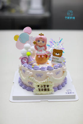 星愿公主蛋糕（气球插件款）