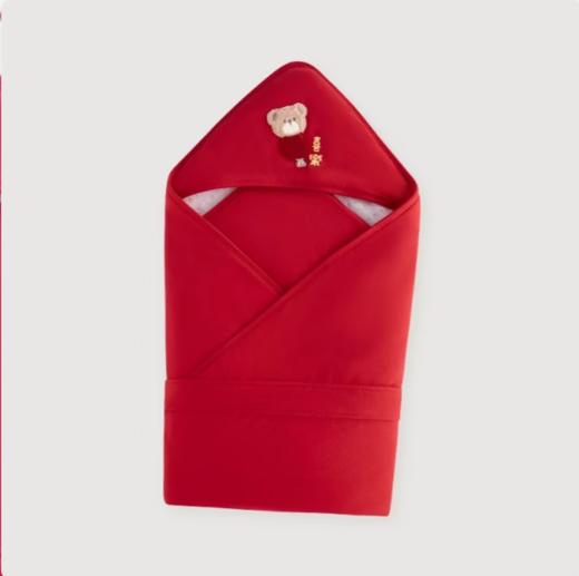 拉比-寝具类（春)I5喜乐抱被红色  LYAE106402 商品图0