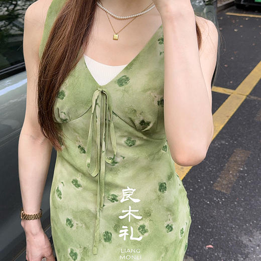 【预售7天】良木礼系带连衣裙（88353） 商品图1