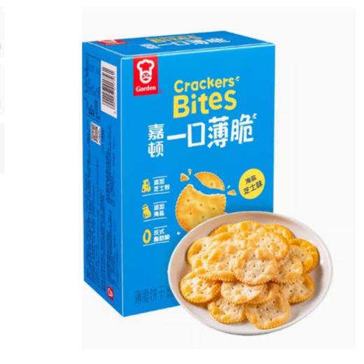 嘉顿一口薄脆饼干（海盐芝士味）50g 商品图0