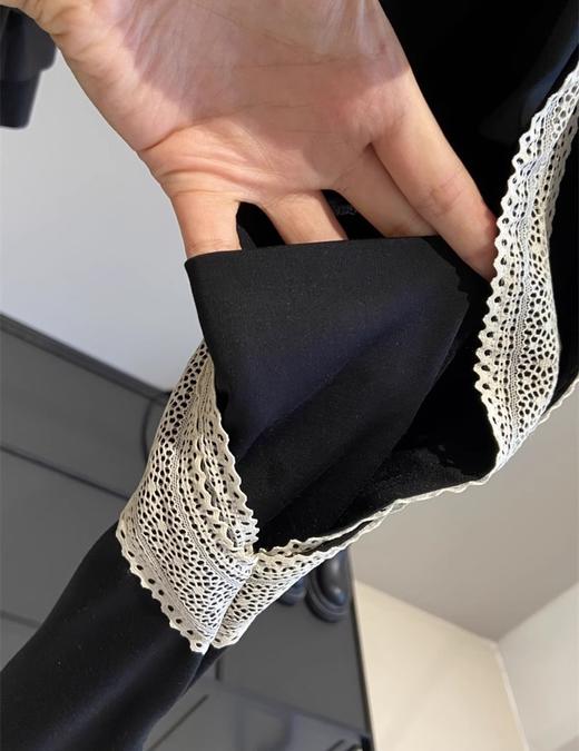 花边袖凉感桑蚕丝女士背心连衣裙 商品图9