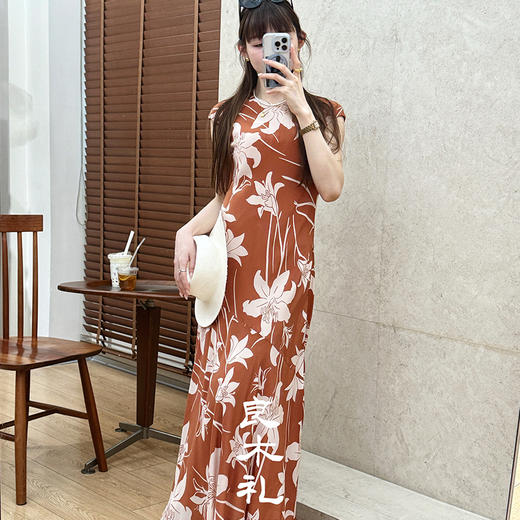 【现货】良木礼真丝连衣裙（2108） 商品图1