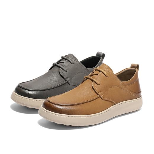 【云粉节】BF楼 森达休闲皮鞋2025秋季新款简约厚底休闲鞋1YD01吊牌价1099活动价539 商品图2