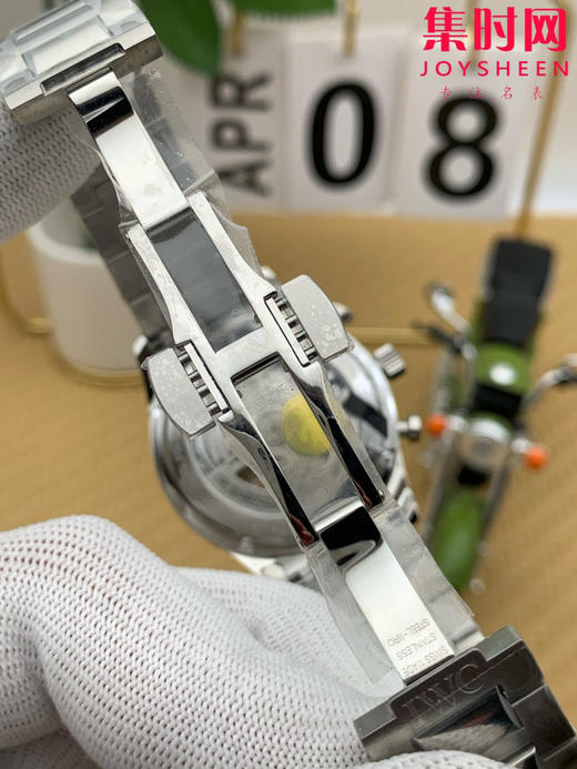 扛鼎新作一IWC万国表 AZ葡萄牙系列计时腕表 透底葡计钢带款 男士腕表 金针葡计 商品图4