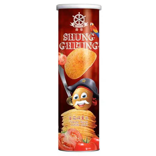 【马来西亚进口装】船掌牌番茄味薯片150g 商品图0