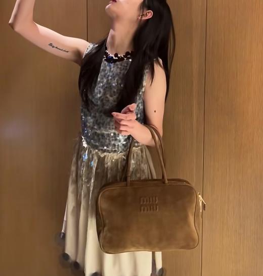 女款麂皮公文包017 商品图1