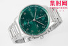 扛鼎新作一IWC万国表 AZ葡萄牙系列计时腕表 透底葡计钢带款 男士腕表 绿海王 商品缩略图4