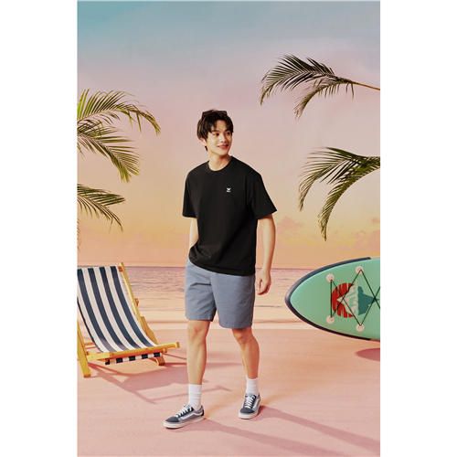 佐丹奴男装25年新款【索罗娜】弹力保型T恤衫01095207 商品图3