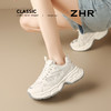 ZHR透气银色老爹鞋女2025夏季新款爆款网面轻便配裙子休闲鞋子 商品缩略图2