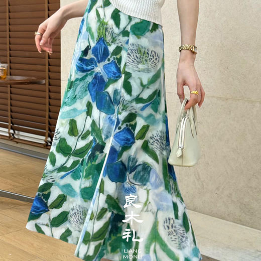 【预售7天】良木礼真丝伞裙（2235） 商品图0