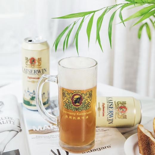 【BF】德国进口凯撒啤酒Kaiserdom小麦白啤酒500ml*6/12/24听 商品图2