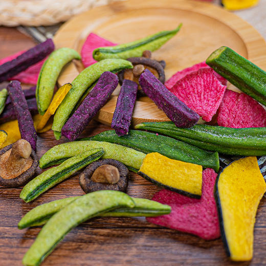 【每日果蔬脆】一次吃6种蔬菜 不含防腐剂 健康零食 营养丰富 孩子爱吃AA 商品图2