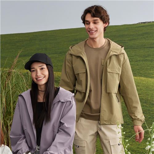 佐丹奴男装25年新款防紫外线防泼水四面弹力风衣外套01075005 商品图1