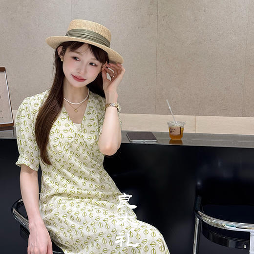 【预售7天】良木礼真丝连衣裙（2095） 商品图0