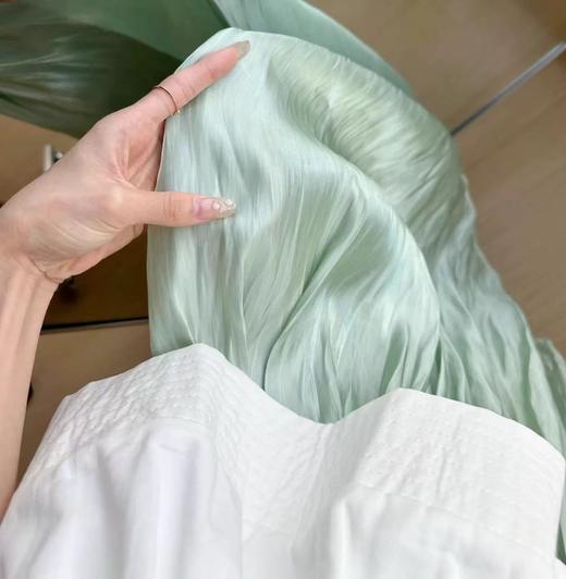 ｛半身裙｝氛围感珠光流沙裙-喜出 商品图3