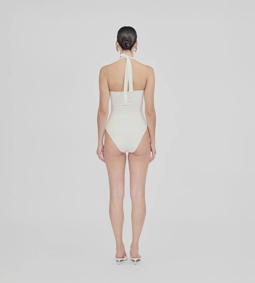 Maygel Coronel - Zagu‡n - Off White - 女装 - 连体泳衣 - 白色 商品图1