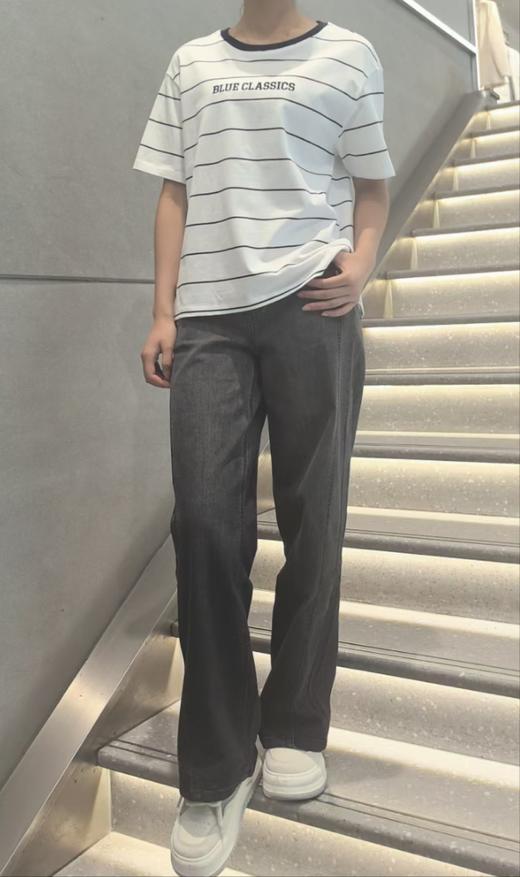 佐丹奴女装25年新款阔脚牛仔裤05415023 商品图1