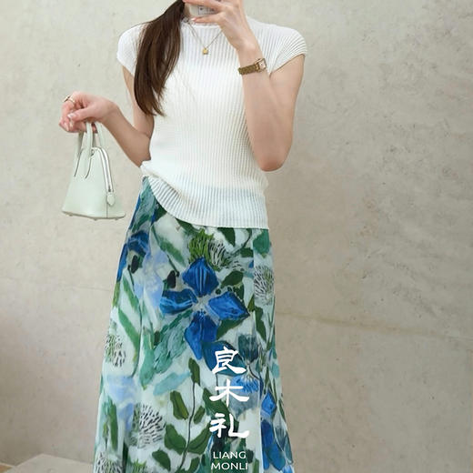 【预售7天】良木礼真丝伞裙（2235） 商品图2