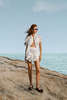 Farm Rio - White Seashell Eyelet Shirt - White - 女装 - 衬衫 - 白色 商品缩略图3