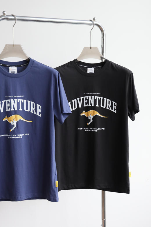 大洋洲袋鼠 N.GEOCRAPH1C 国家D理 圆领T恤 TX555 商品图1