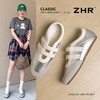 ZHR平底运动玛丽珍鞋女2025新款软底浅口休闲鞋百搭魔术贴德训鞋 商品缩略图1