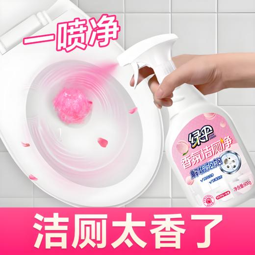 【亚欧超市】绿伞香氛泡泡洁厕净600g/瓶 商品图1
