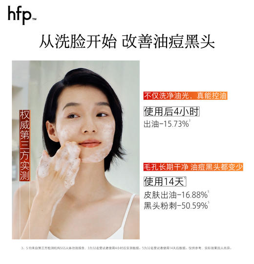 【正品直售】hfp™氨基酸毛孔净透洁面液 商品图4