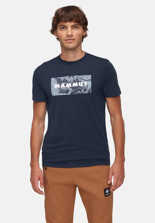 M@MMUT 長毛像  冰川LOGO 短袖T恤 TX556 商品图0