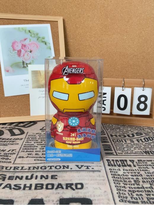 （常规款）【迪士尼漫威洗发沐浴露二合一】登陆中国！与海外版同源工艺，正版迪士尼标识，开团任选2瓶 💰49.9 🉑选限量版透明手办款2瓶💰59.9 漫威/公主系列经典复刻，洗护用完秒变桌面摆件 商品图8