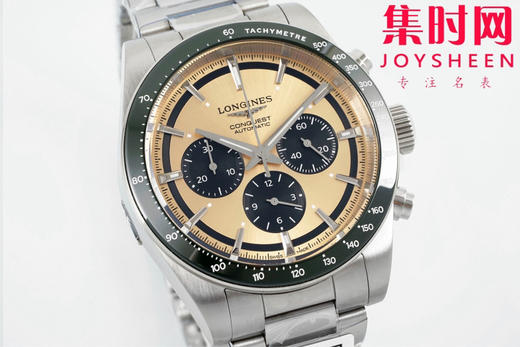 AF浪琴康卡斯计时系列 康卡斯悦动计时 男士腕表 钢带款 表径42mm 商品图1