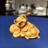 吉祥猪°黄杨木摆件 商品缩略图0