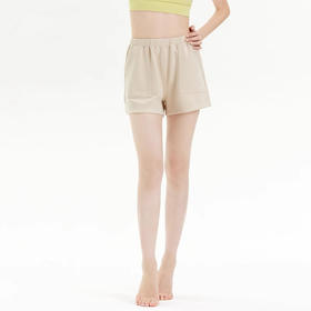 跃牌【欲动春风】系列 女莫代尔宽松休闲运动短裤42457