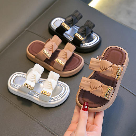 揭阳仓-儿童凉拖鞋踩屎感女童夏季卡通可爱防滑室内洗澡软底拖鞋宝宝拖鞋 商品图8