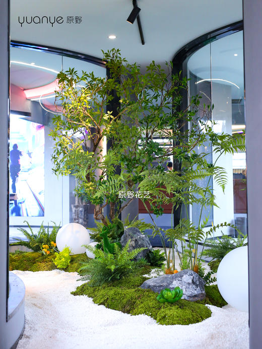 仿真花艺造景/假花造景/酒店别墅庭院室内外景观设计/店铺仿真绿植造景（具体价格可咨询商家） 商品图10