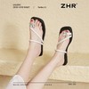 ZHR则则蝴蝶夹趾凉拖女2025夏季新款方头外穿拖鞋法式仙女凉拖鞋 商品缩略图4
