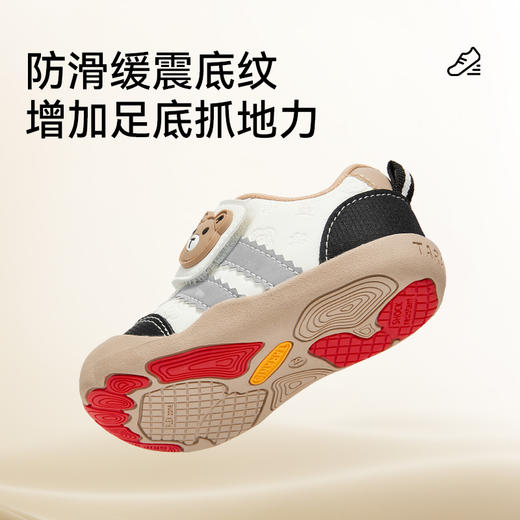 泰兰尼斯童鞋秋季新款机能鞋女宝宝步前鞋婴幼儿男童宝宝鞋赤足鞋  T24B5C6494 商品图3