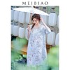 3楼 美标新中式国风睡裙睡衣女莱塞尔春夏可外穿家居服89266 商品缩略图1