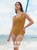 遐大码泳衣女微胖遮肉显瘦高级感复古怀旧性感美背大胸连体游泳衣 商品缩略图2